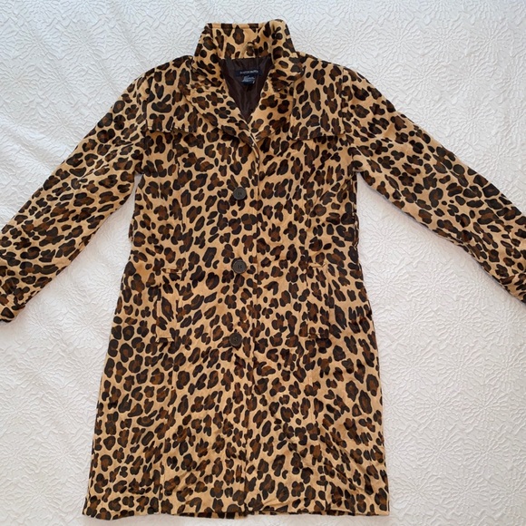 cheetah peacoat